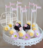 【晶彩定制】巧克力棒棒糖蛋糕生日百岁婚礼甜品台天津10个起定