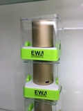 EWA 音为爱带电池可插卡蓝牙音箱X1非常方便方便做在口袋音质好