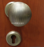 意大利迦南门锁 欧式古典室内卧室纯铜房门锁 球形分体卫生间270