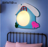 可爱现代时尚简约儿童灯饰卧室灯吸顶灯卡通创意小屋子壁灯床头灯