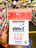 现货澳洲Elevit爱乐维孕妇营养片叶酸/孕期复合维生素100片 现货