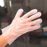 买三送一 加厚一次性手套 餐饮透明一次性手套薄膜 一次性手套