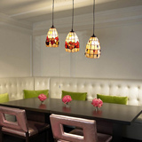6寸三头吊灯组合花式贝壳灯客厅餐厅阳台灯欧式灯地中海创意灯具
