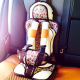 车载简易儿童安全座椅带汽车用0-3 4-12岁婴儿宝宝便携式小孩坐垫