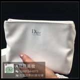 专柜最新大牌包 Dior/迪奥 白色仿皮防水化妆包/手拿包 可变型