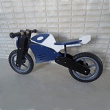 出口品牌儿童平衡滑轮滑行学步摩托车木制自行车实用玩具