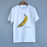 地下丝绒乐队T恤短袖文艺Andy Warhol香蕉男女摇滚印花纯棉麦游记