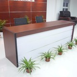 杭州办公家具正品前台办公桌椅接待台大厅迎宾台收银台桌子001