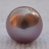 爱迪生珍珠天然紫色淡水珍珠裸珠14-15mm极品603151401