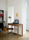 纯实木可定制定做 北欧风格简约装饰桌 书桌 电脑桌 进口一级硬木