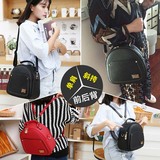 2016新款双肩包女背包韩版学院风学生书包迷你小包包单肩包斜挎包
