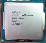 Intel/英特尔 i5-3470 3.2G四核散片CPU一年质保还有I5 3550 22NM