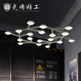北欧客厅吊灯LED圆形创意个性艺术灯现代简约大气风格卧室餐厅灯