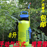 8升喷壶气压手动喷雾器园艺农用洗车器 打药消毒工具 广东省包邮