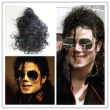 Michael Jackson 迈克尔杰克逊演出假发 MJ模仿假发 长卷发