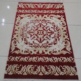 大红金色 中式古典地毯 床前地毯 床边地毯silk carpets