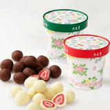 预售【六花亭 草莓夹心黑白巧克力230g】新鲜日本北海道进口