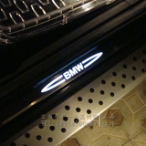 宝马X5 LED迎宾踏板 BMW X6加装不锈钢门槛内侧饰条 门边防护条