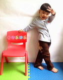 儿童靠背椅塑料椅子幼儿园桌椅宝宝小椅子小板凳加厚环保课桌椅