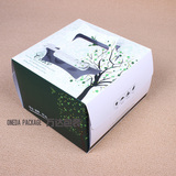 6寸蛋糕盒 烘焙包装盒 蛋糕盒批发供应送内托*幸福树印刷蛋糕盒