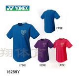 16年新款 JP版 YONEX/尤尼克斯 16259Y 女款运动短袖 T恤 限量版
