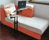懒人笔记本电脑支架 床上电脑桌 置地式 床边可移动 万向轮防颈椎