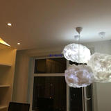 后现代云朵灯咖啡厅客厅卧室餐厅装饰吊灯个性创意艺术灯饰乌云灯