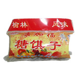 榆林红糖棋子陕西特产传统小吃 甜味点心 超大特厚 现做 4袋包邮