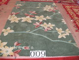 手工羊毛地毯卧室床边玄关客厅沙发茶几走廊田园地毯地垫 可定制