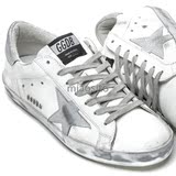 ggdb代购韩版做旧星星鞋女真皮小白鞋白色男女板鞋休闲运动鞋脏鞋