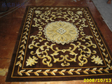 中式欧式传统豪华长方形花纹沙发客厅卧室纯手工剪羊毛地毯可定制