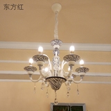 水晶灯客厅卧室灯简约时尚高档水晶灯艺术条纹斑马黑白色现代吊灯