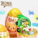 甜言物语 奇趣蛋礼物新奇创意玩具蛋 30g小彩蛋好吃又好玩QQ糖果