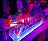 创意酒吧充电发光杯架亚克力LED发光子弹杯鸡尾酒试管杯架冰桶