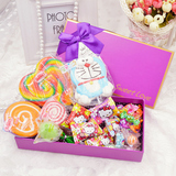 棒棒糖礼盒超大可爱手工波板糖果礼盒装 送女友儿童创意生日礼物