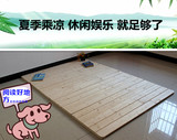 硬床板松木折叠1.5硬板床垫1.8米榻榻米1.2双人实木板排骨架床架