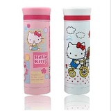 乐扣乐扣Hello Kitty儿童迷你马克杯保温杯水杯HKT352P/W包邮送套