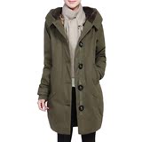 冰贝2014冬装修身韩版时尚短绒保暖加厚棉衣女式外套BK930