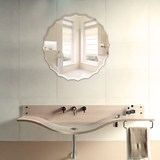 装饰镜现代卫浴镜 欧式镜壁挂镜卫生间镜玄关镜浴室镜圆形镜包邮