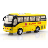 公交校车小巴士 公共汽车会唱歌的音乐巴士 合金汽车模型玩具包邮