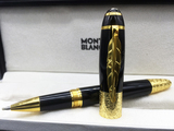 MONTBLANC万宝龙笔大文豪限量版丹尼尔笛福枫叶签字笔宝珠笔钢笔