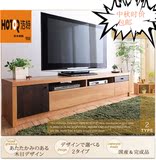 新款日式实木电视柜小户型白橡木地柜客厅家具简约现代宜家特制