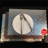 高档品质防水餐垫隔热垫欧式PVC杯垫碗垫隔热垫盘垫餐桌垫西餐垫