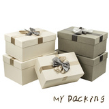 Mr Packing创意加高长方形礼品盒生日礼物包装盒个性白色大号礼盒
