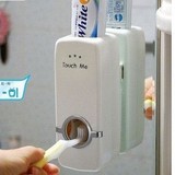 韩国全自动挤牙膏器5支牙刷架套装 牙膏挤压器带牙刷架