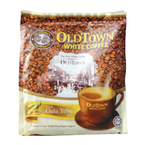 马来西亚进口 OLDTOWN旧街场3合1白咖啡天然蔗糖540克 内15条