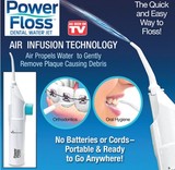power floss 洗牙器冲牙器便携式手压式口腔清洁家用户外用