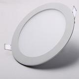 超薄LED平板灯2.5~7寸4寸6寸 天花圆形侧面发光面板灯 筒灯全套