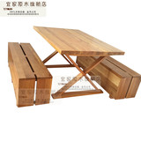 原创新品榉木餐桌长条凳酒店桌咔啡厅桌实木餐桌椅时尚新款