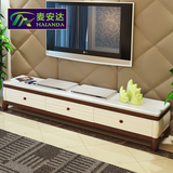 大理石电视柜 时尚简约现代烤漆实木框架客厅地柜电视柜茶几组合